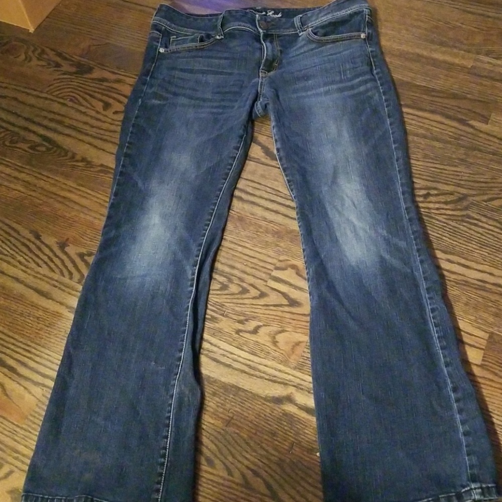 American Eagle Stretch Original Boot Jeand Size 14